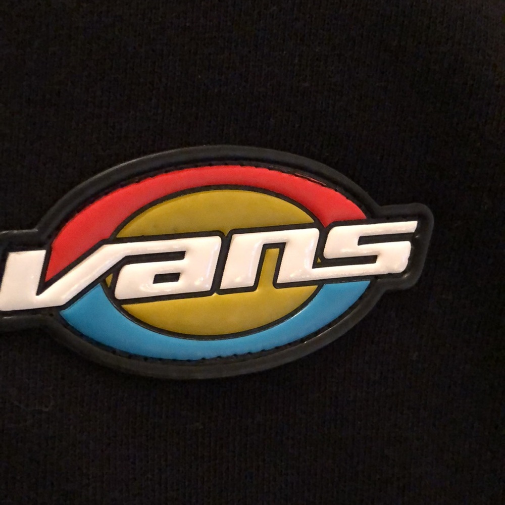 Vans Black Oval Teen Hoodie Sz M - Picture 10 of 10